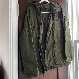 Women’s J. Crew Army Green Coat